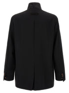 Zegna Wool Blazer Black