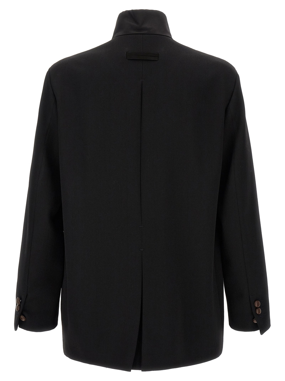 Zegna Wool Blazer Black