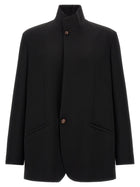 Zegna Wool Blazer Black