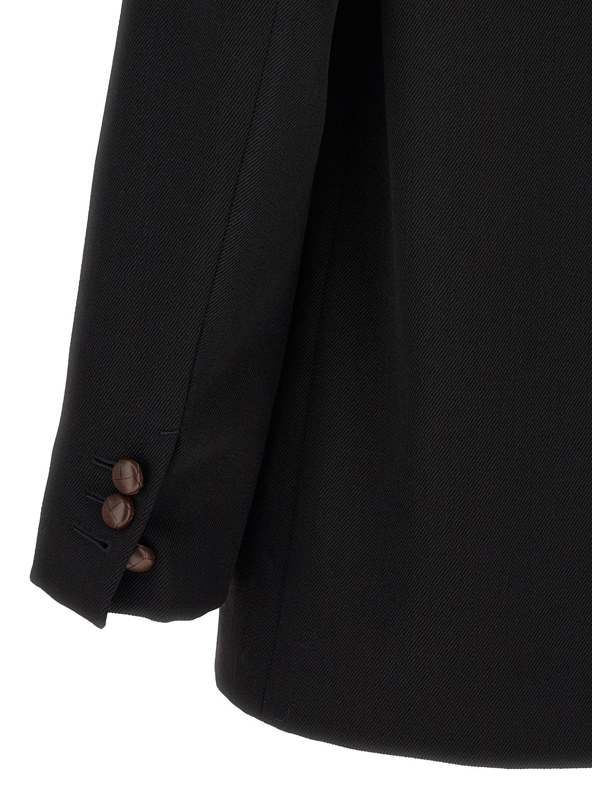 Zegna Wool Blazer Black
