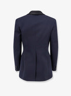 Bottega Veneta Women's Wool Blazer Black, view 4