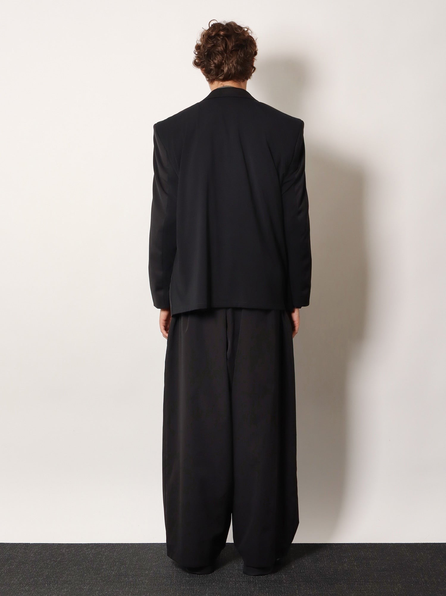Balenciaga Men's Wool Blazer Black