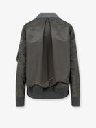 Sacai Women's Wool Blazer Grey, view 2