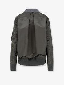 Sacai Women's Wool Blazer Grey