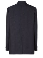 Fendi Women's Wool Blazer Blue, view 3