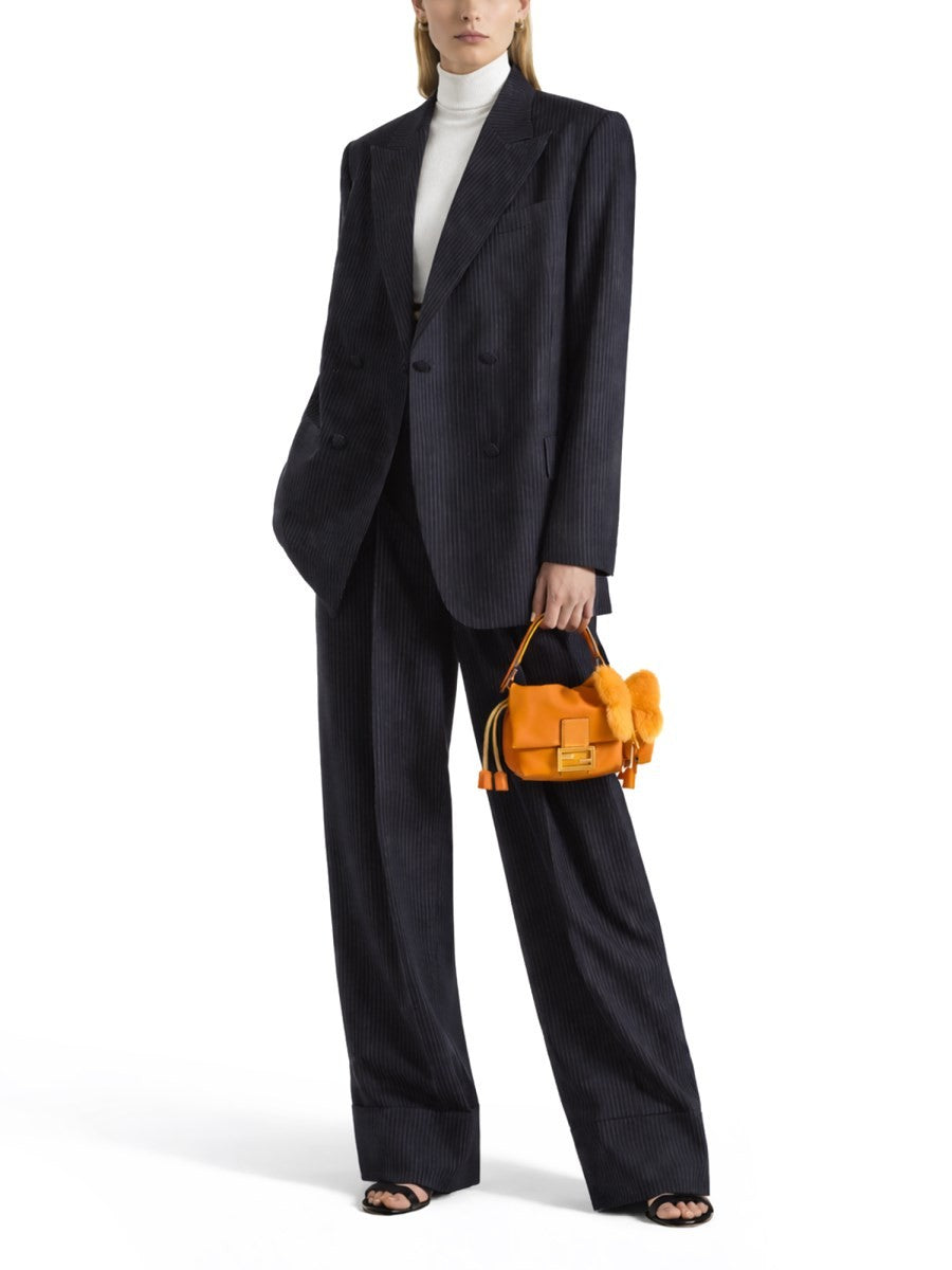 Fendi Women's Wool Blazer Blue