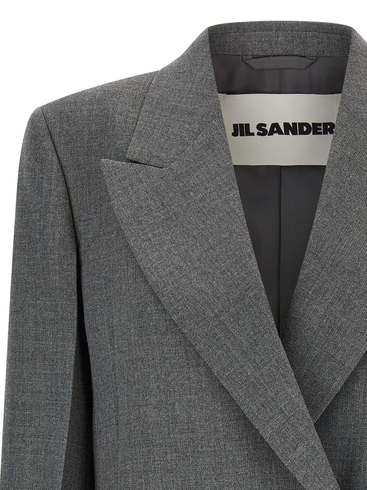 Jil Sander Wool Blazer Grey, view 3