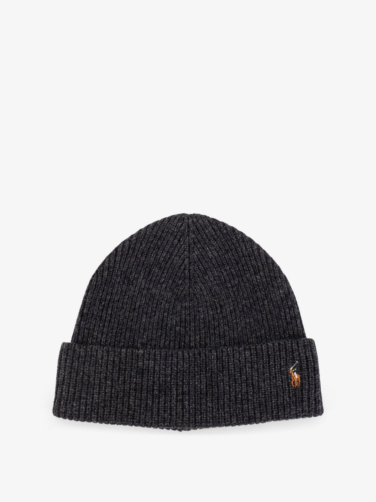 Polo Ralph Lauren Men's Wool Blend Beanie Hat Grey