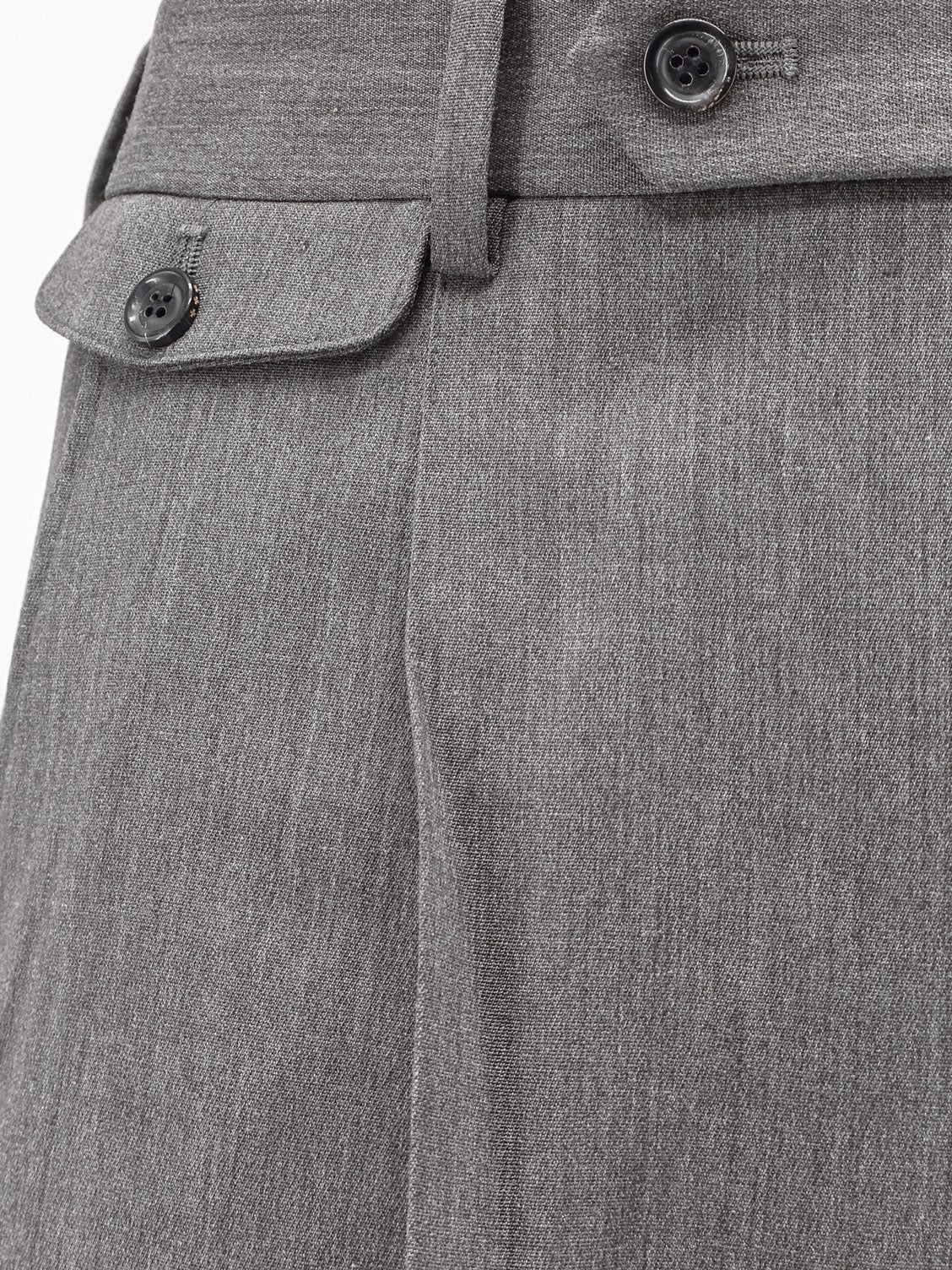 Tonywack Men's Wool Blend Bermuda Shorts Grey