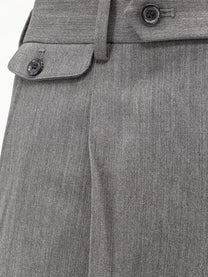 Tonywack Men's Wool Blend Bermuda Shorts Grey