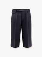 Tonywack Men's Wool Blend Bermuda Shorts Blue