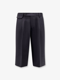 Tonywack Men's Wool Blend Bermuda Shorts Blue