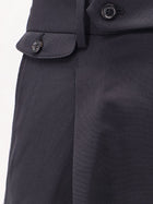Tonywack Men's Wool Blend Bermuda Shorts Blue, view 3