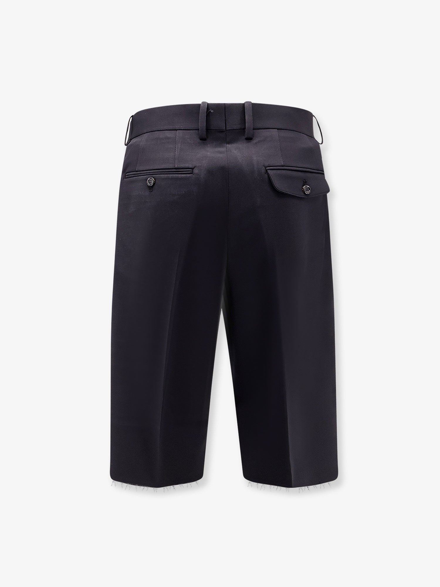 Tonywack Men's Wool Blend Bermuda Shorts Blue