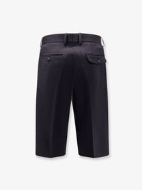 Tonywack Men's Wool Blend Bermuda Shorts Blue
