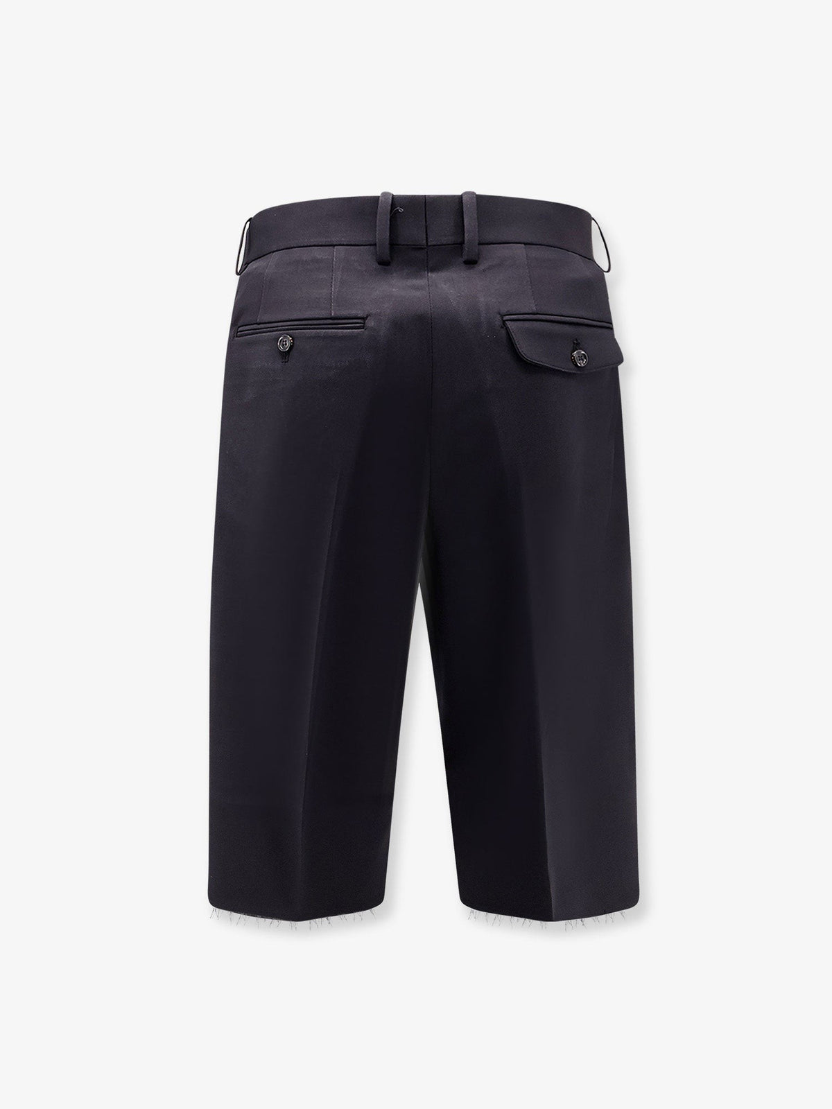 Tonywack Men's Wool Blend Bermuda Shorts Blue, view 2
