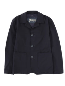 Herno Men's Wool Blend Blazer Blue