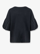 Nude Lucy Women's Wool Blend Boat Neck Sweater Black, view 2