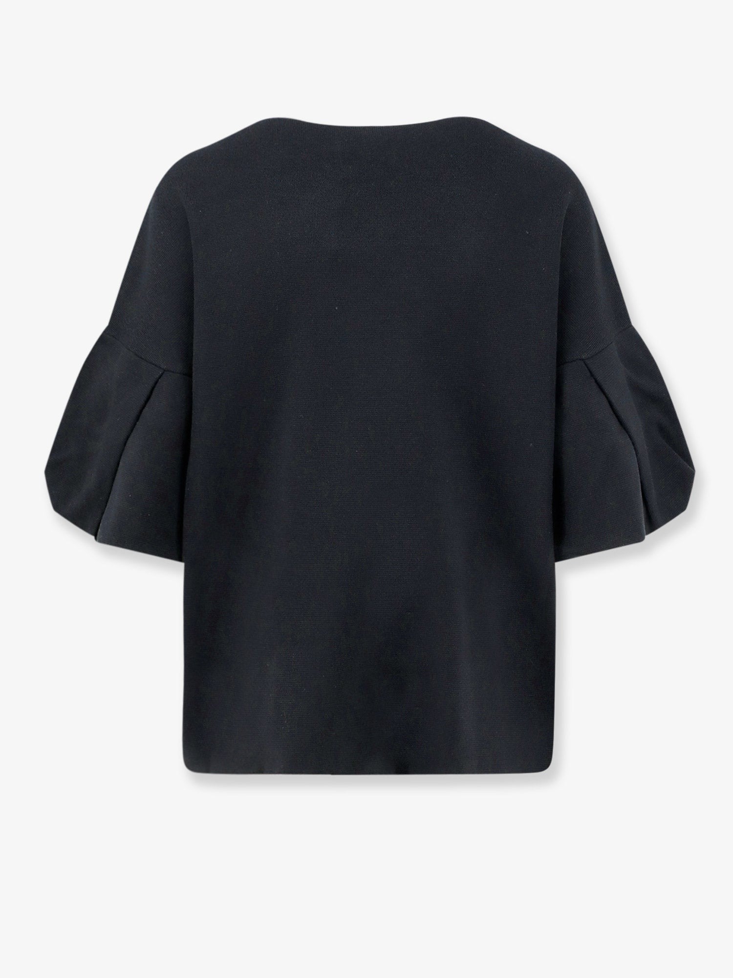 Nude Lucy Women's Wool Blend Boat Neck Sweater Black