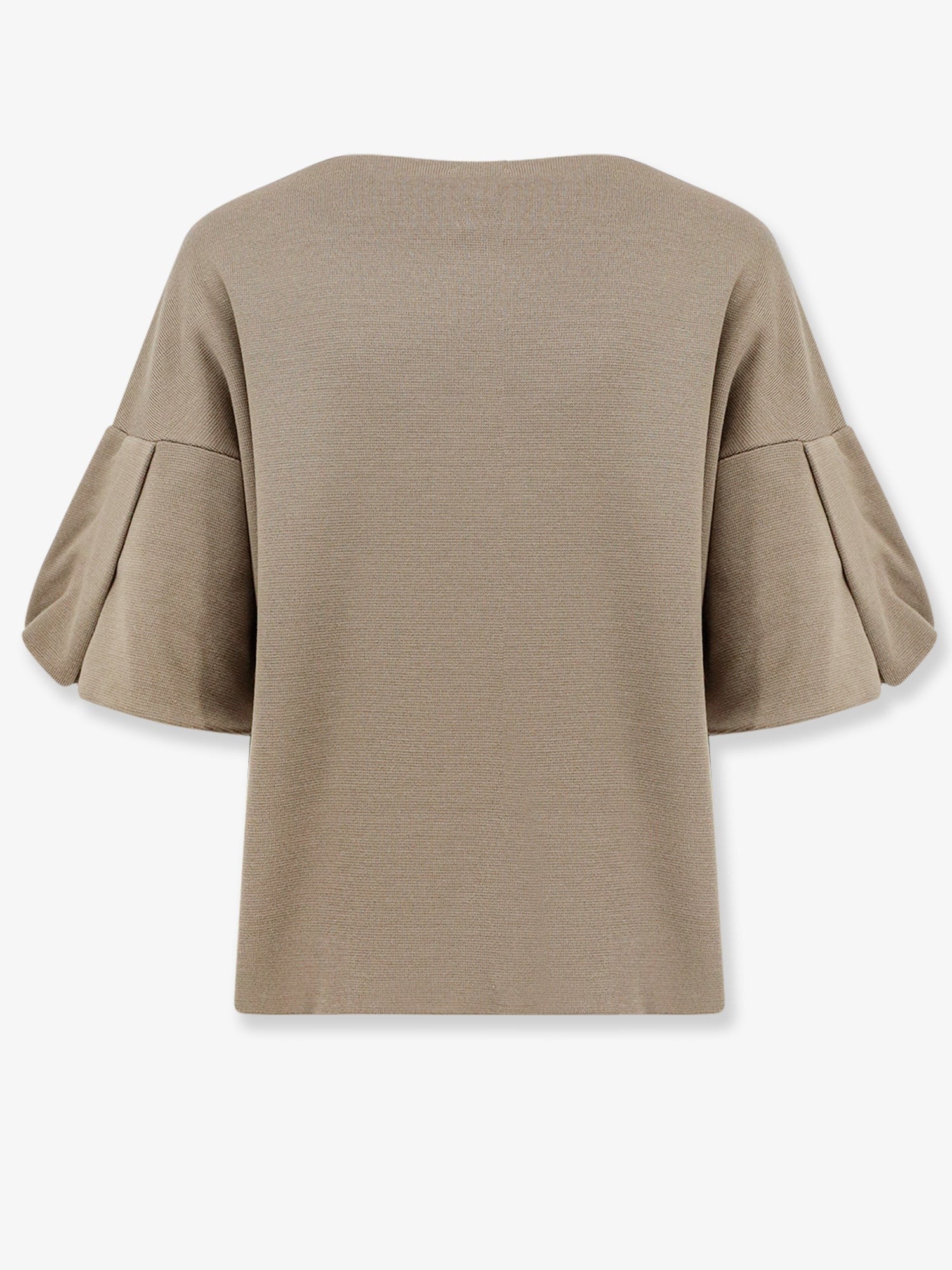 Nude Lucy Women's Wool Blend Boat Neck Sweater Beige