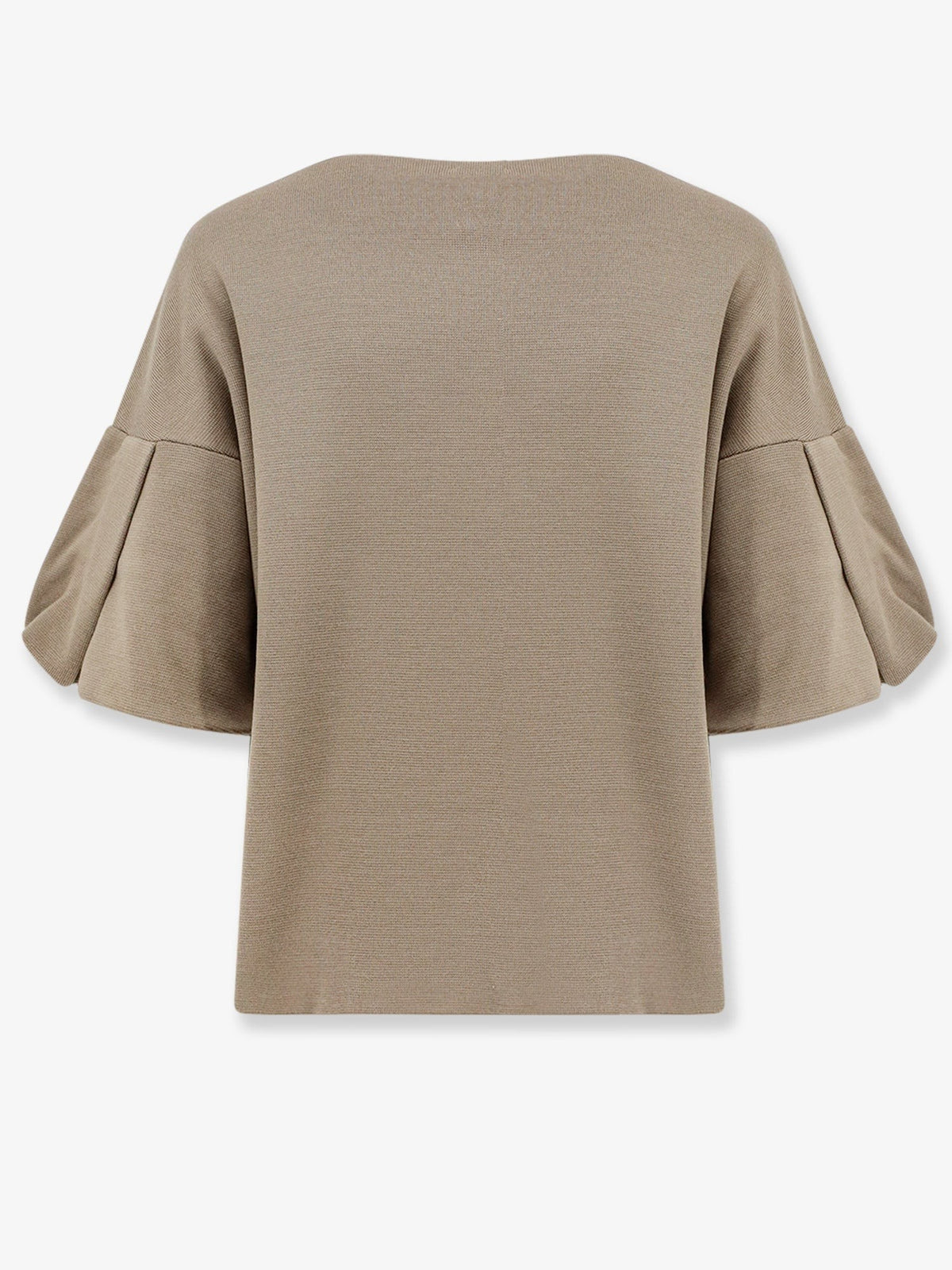Nude Lucy Women's Wool Blend Boat Neck Sweater Beige, view 2