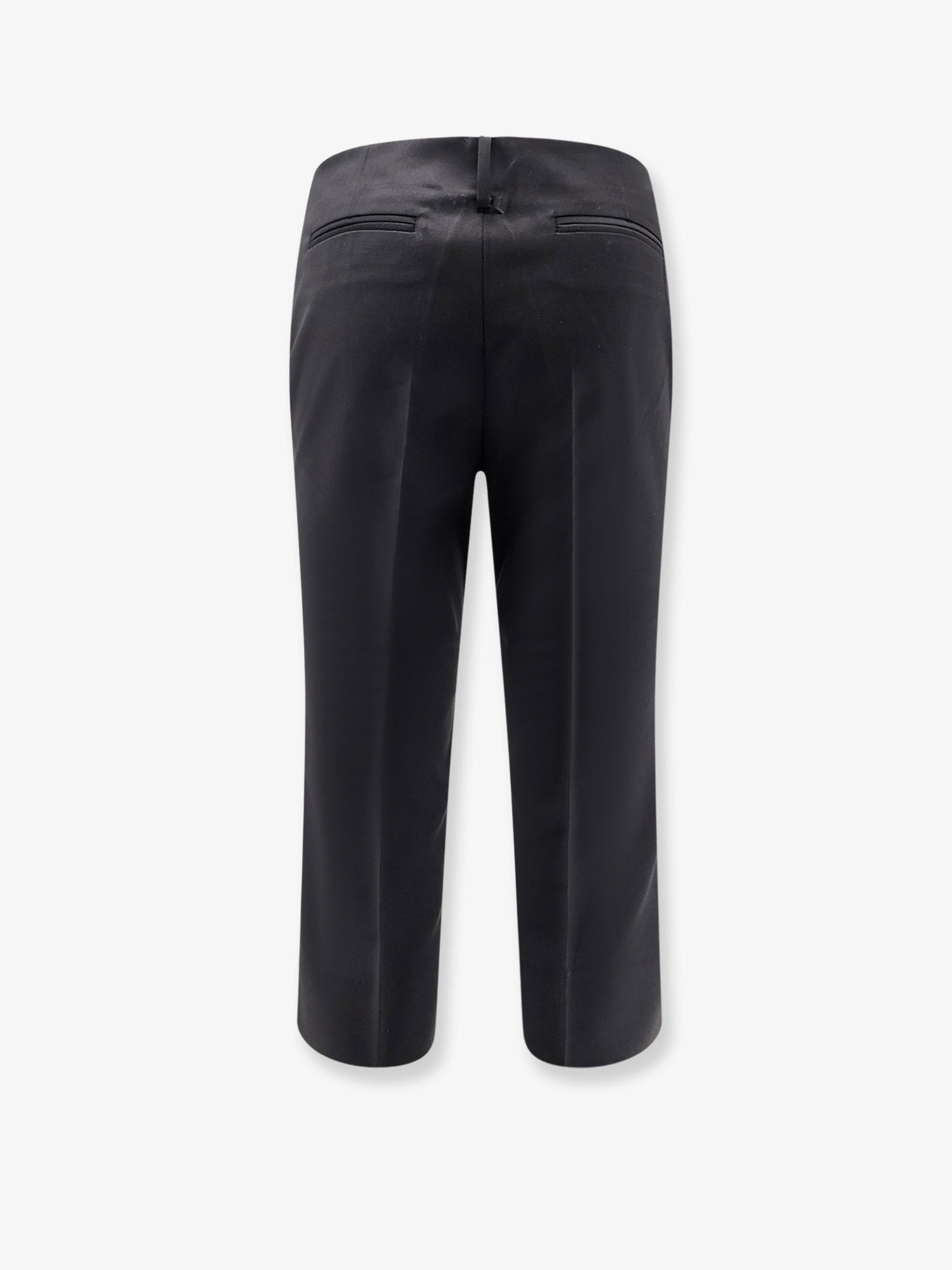 Tonywack Women's Wool Blend Capri Trousers Black
