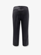Tonywack Women's Wool Blend Capri Trousers Black