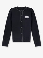MM6 Maison Margiela Women's Wool Blend Cardigan Black