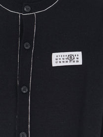 MM6 Maison Margiela Women's Wool Blend Cardigan Black