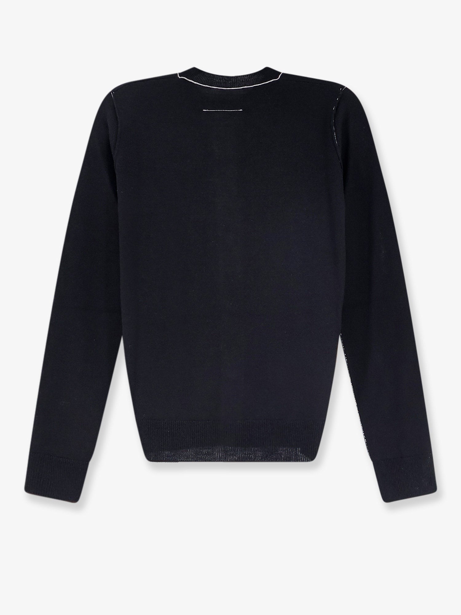 MM6 Maison Margiela Women's Wool Blend Cardigan Black