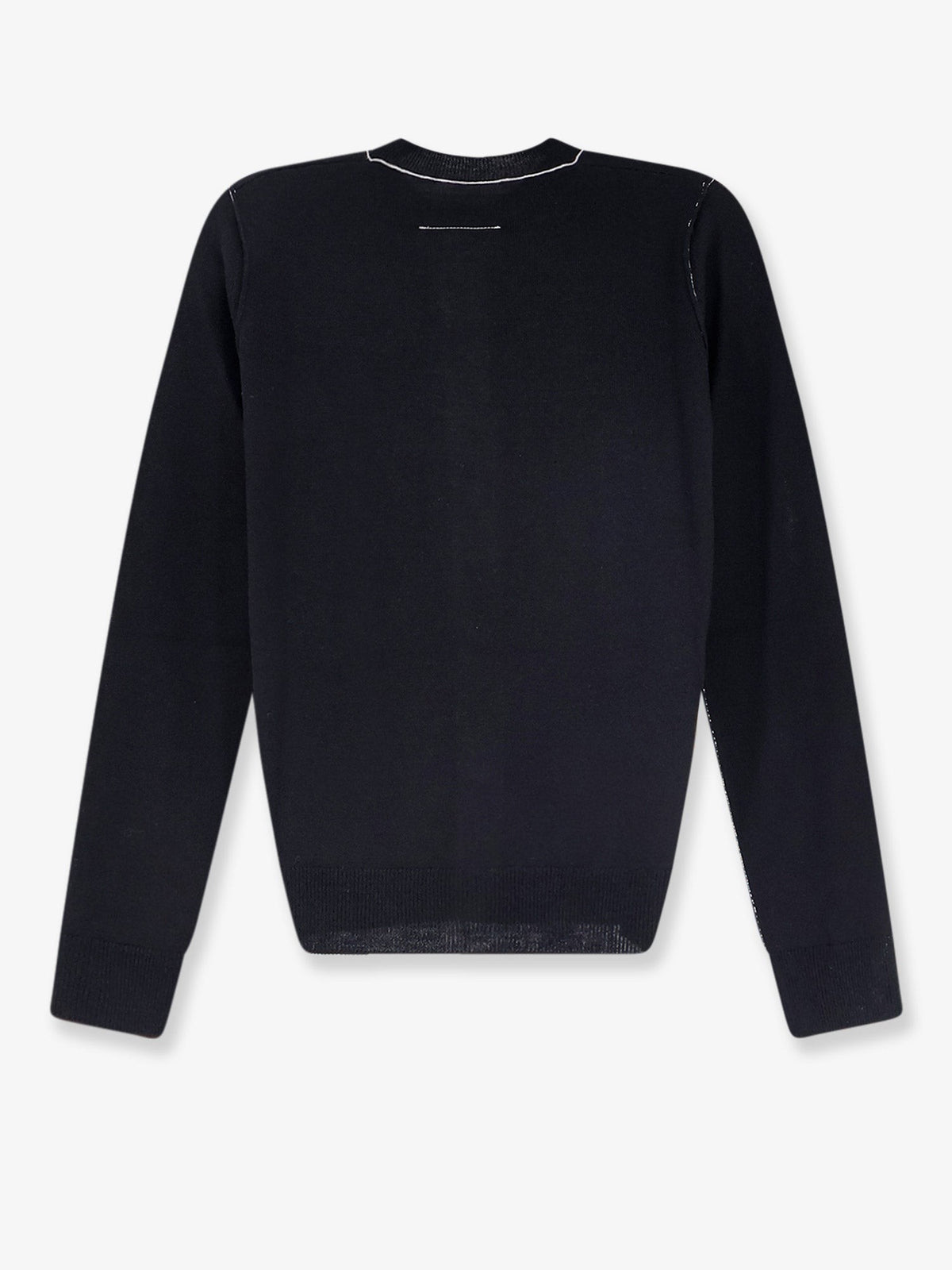 MM6 Maison Margiela Women's Wool Blend Cardigan Black, view 2