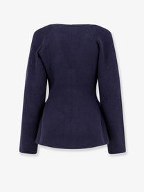 Nude Lucy Women's Wool Blend Cardigan Blue, view 2