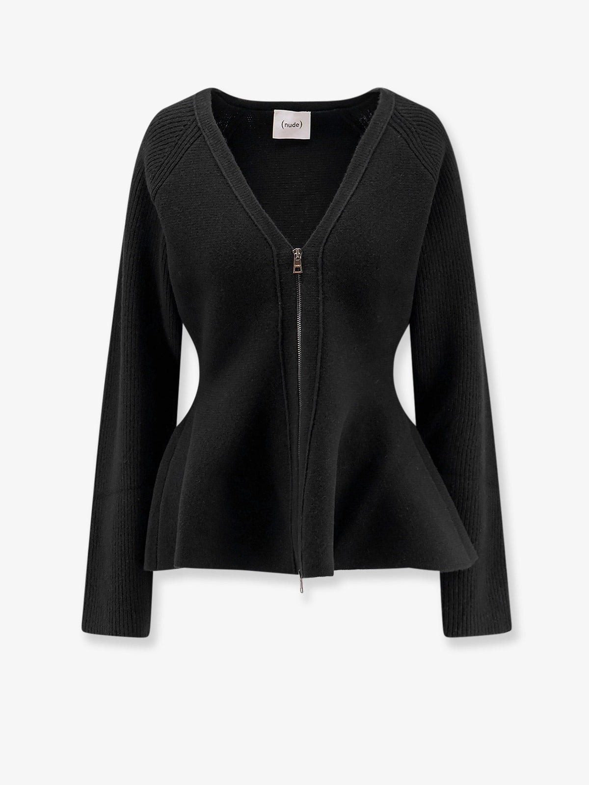 Nude Lucy Women's Wool Blend Cardigan Black