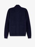 Alpha-Studio Men's Wool Blend Cardigan Blue