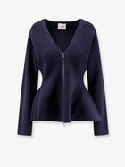 Nude Lucy Women's Wool Blend Cardigan Blue