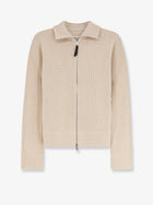 Maison Margiela Women's Wool Blend Cardigan Brown