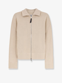 Maison Margiela Women's Wool Blend Cardigan Brown