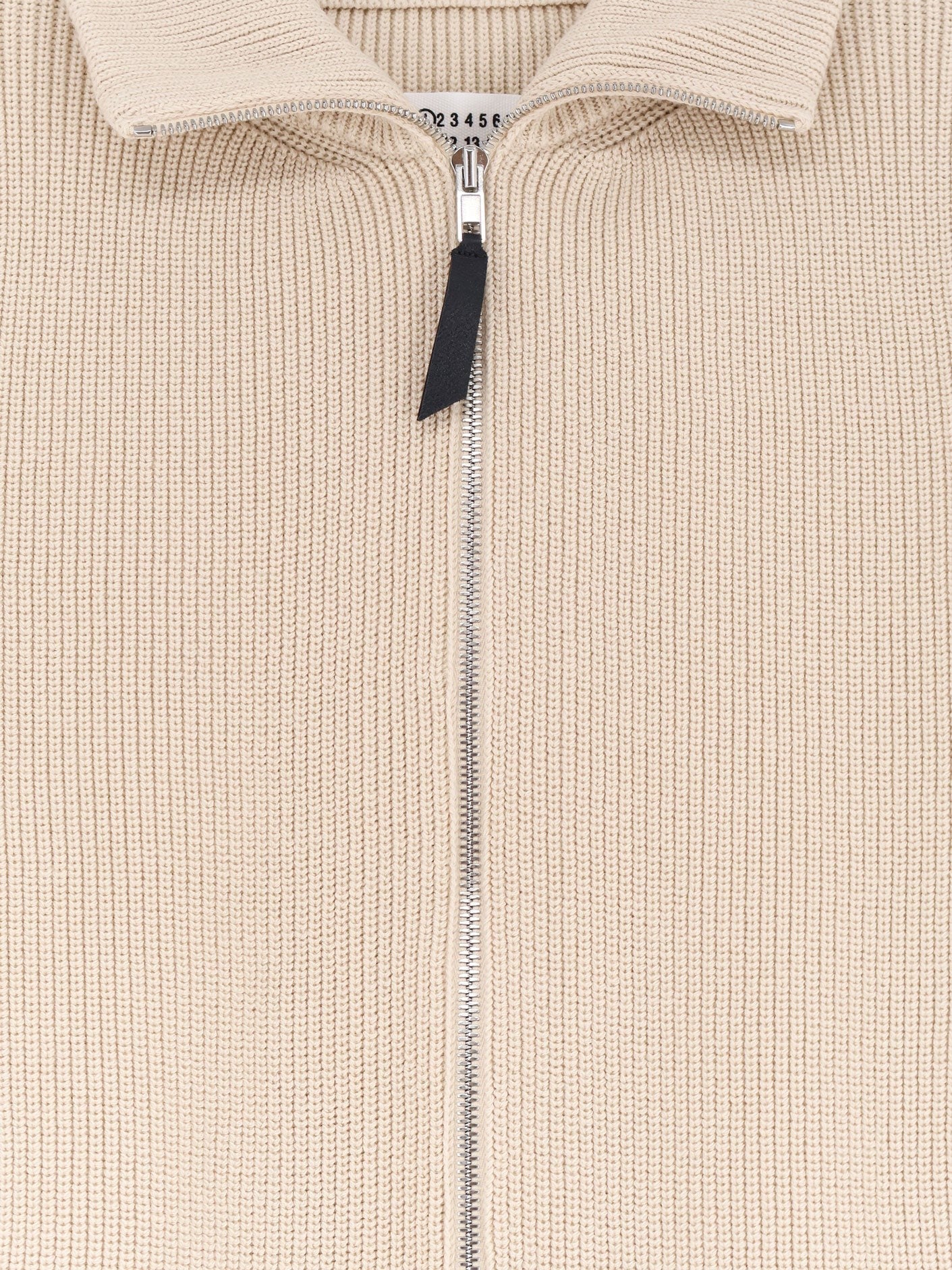 Maison Margiela Women's Wool Blend Cardigan Brown
