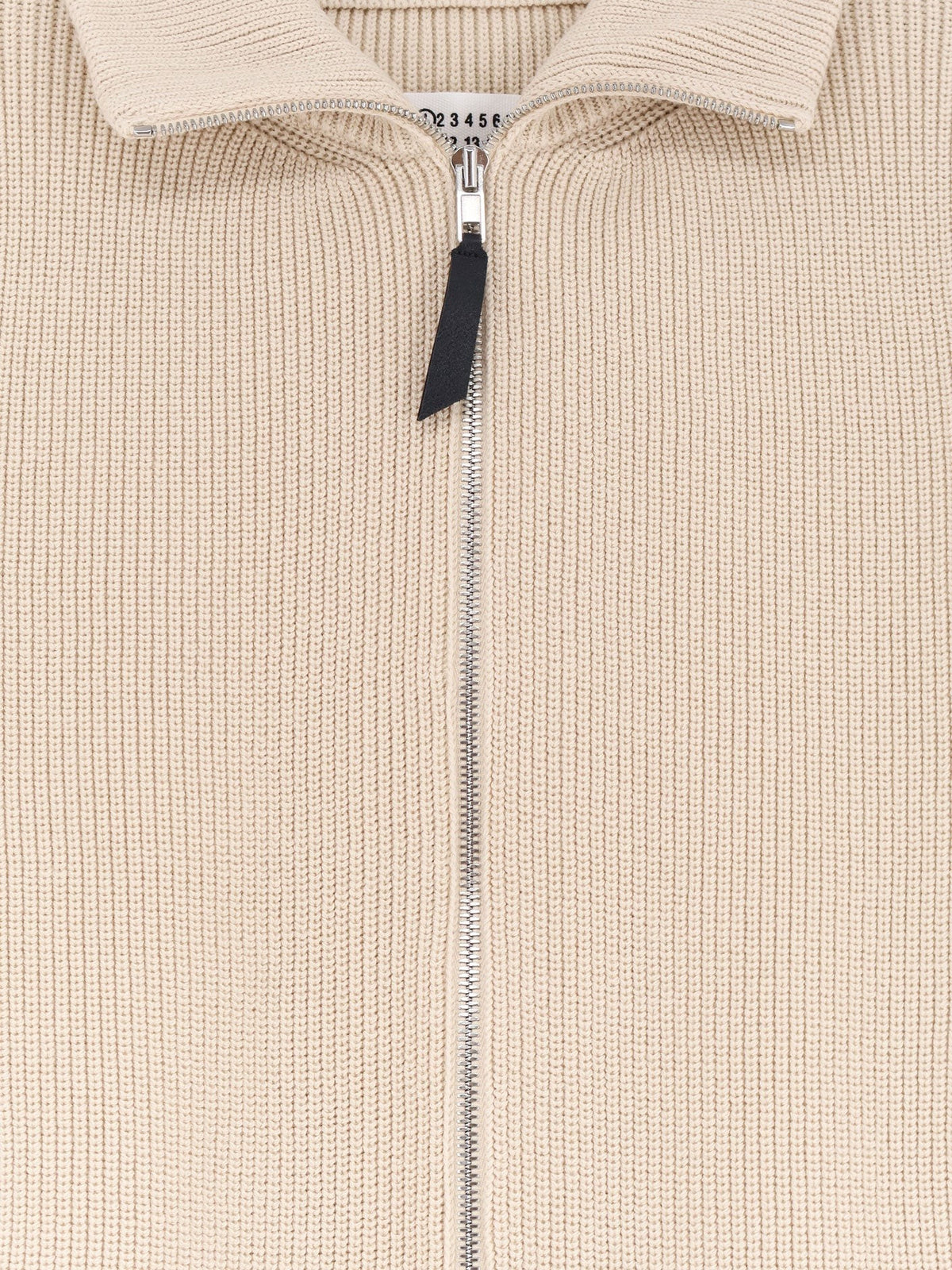 Maison Margiela Women's Wool Blend Cardigan Brown, view 3