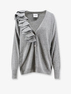 Nude Lucy Women's Wool Blend Cardigan Grey
