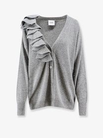 Nude Lucy Women's Wool Blend Cardigan Grey