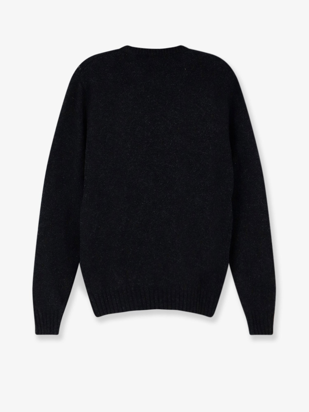 Alpha-Studio Men's Wool Blend Crew Neck Sweater Grey