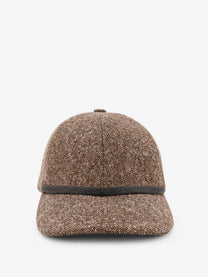 Brunello Cucinelli Women's Wool Blend Hat Brown