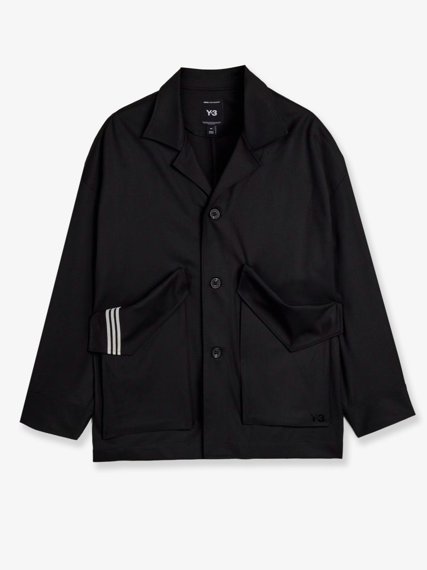 Y-3 Women's Wool Blend Jacket Black