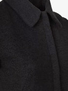 Fendi Women's Wool Blend Long Dress Black
