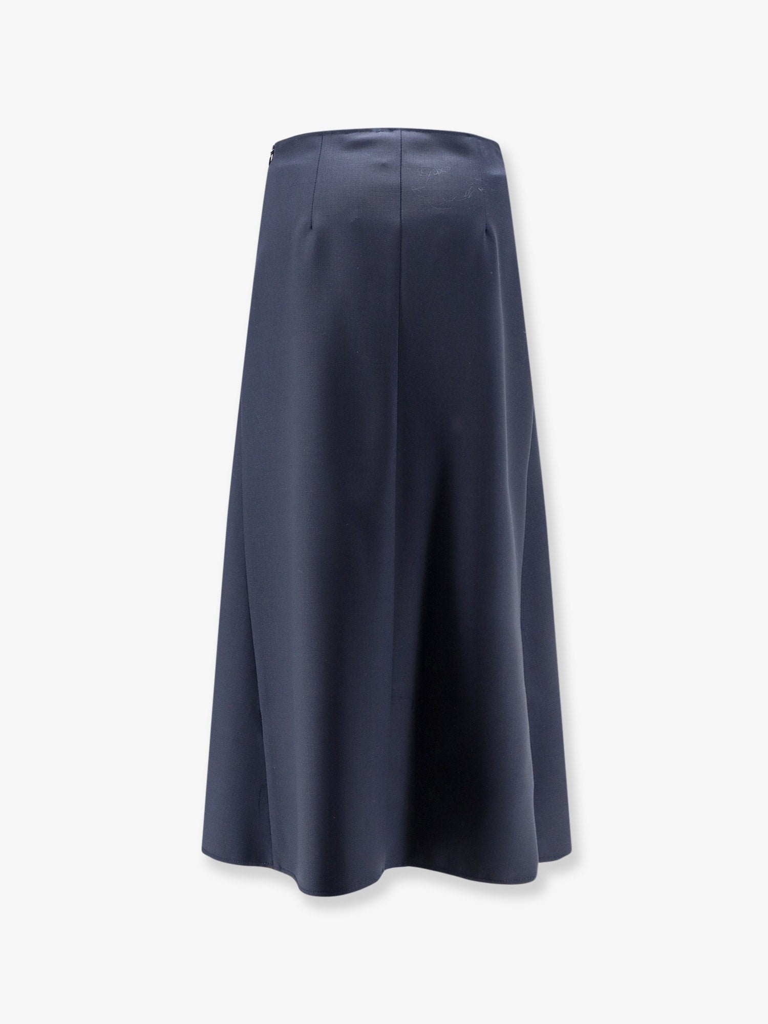 Nude Lucy Women's Wool Blend Long Skirt Blue
