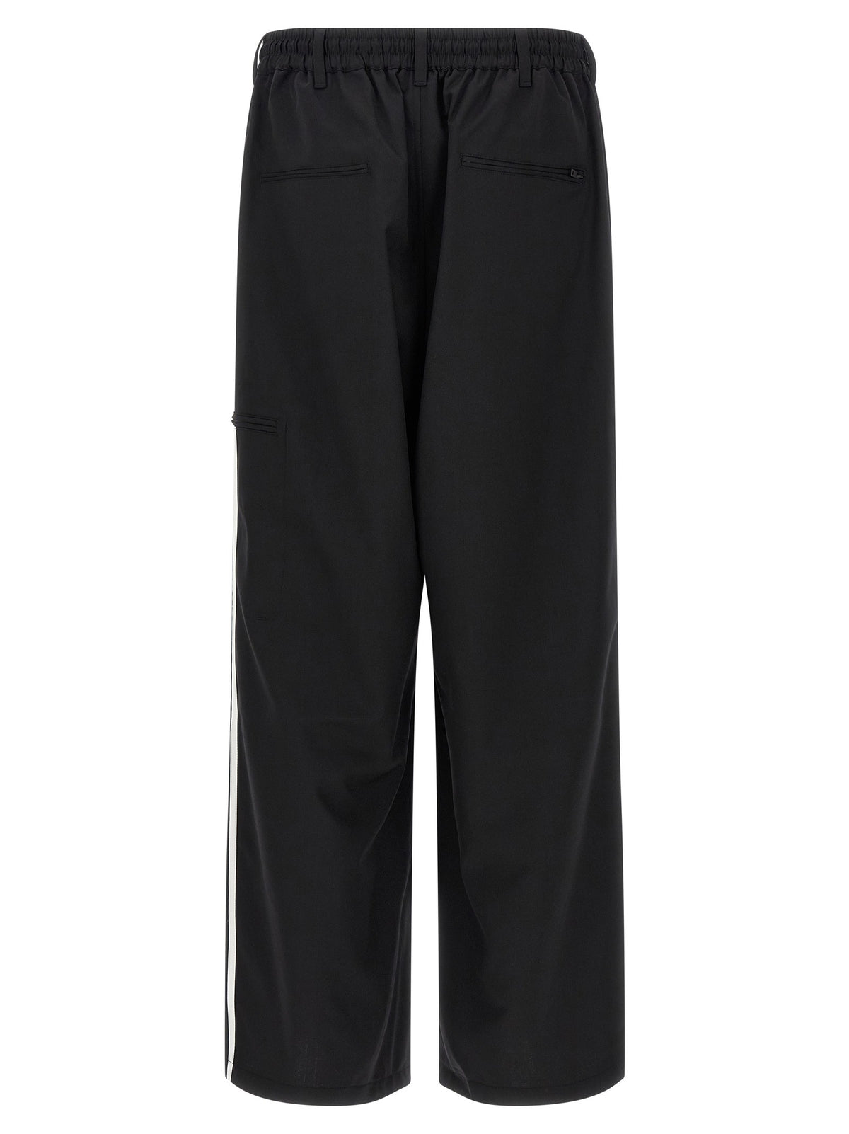 Y-3 Wool Blend Pants Black, view 2
