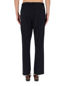 Herno Men's Wool Blend Pants Blue