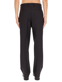 Fendi Men's Wool Blend Pants Brown