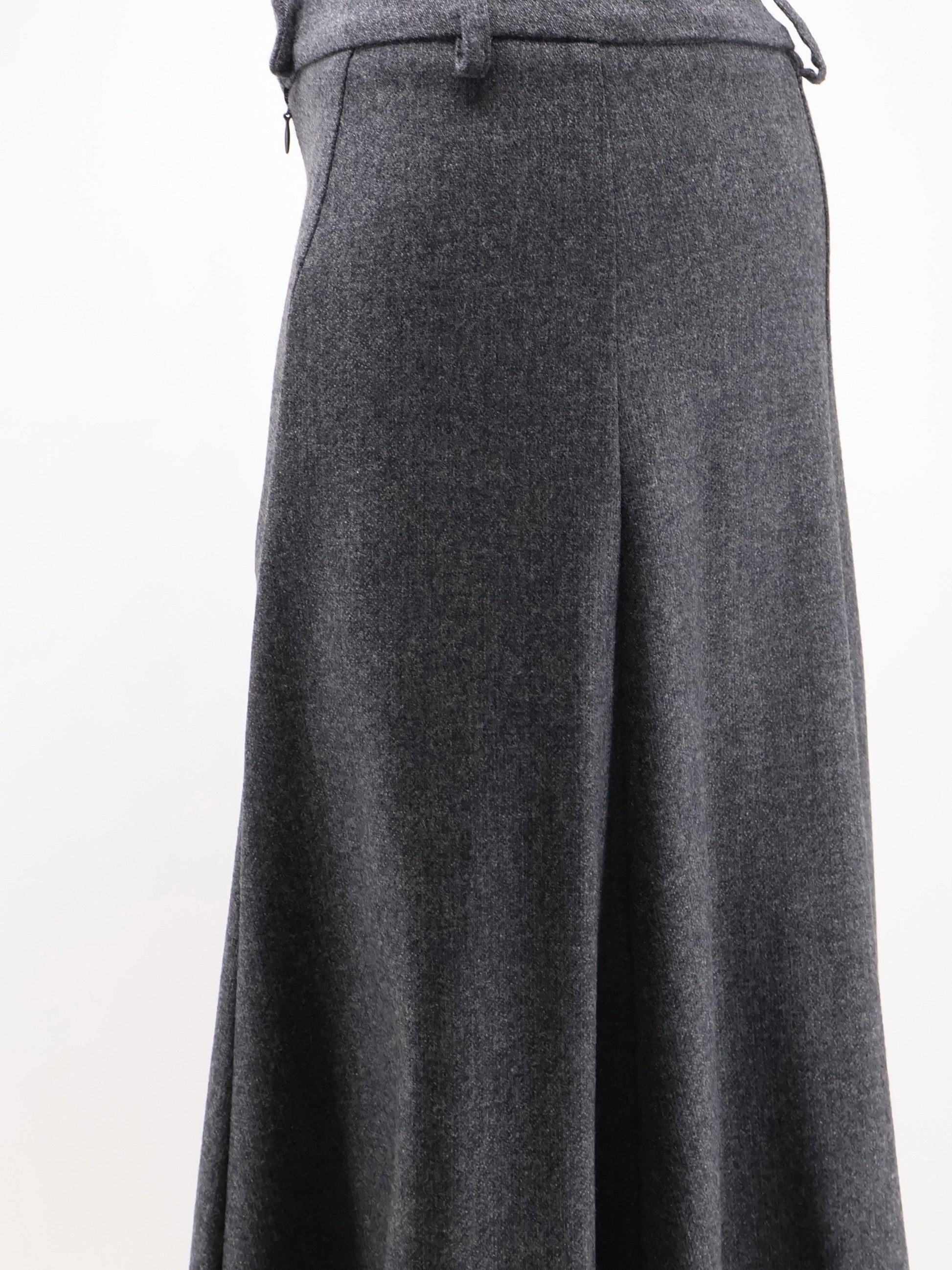 Nude Lucy Women's Wool Blend Pantskirt Grey